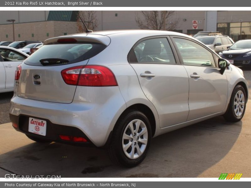 Bright Silver / Black 2012 Kia Rio Rio5 LX Hatchback