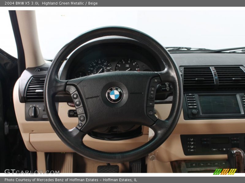  2004 X5 3.0i Steering Wheel