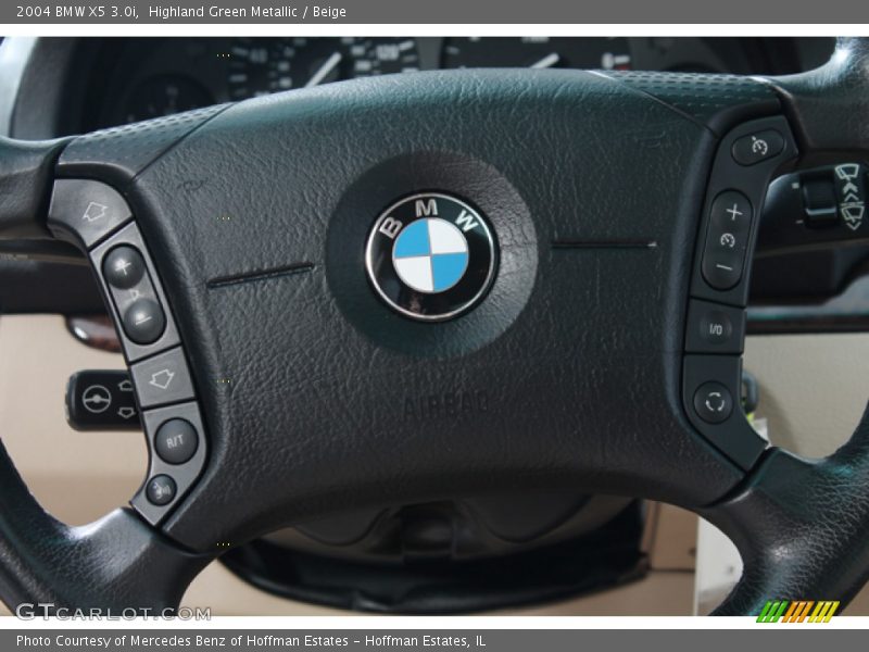 Controls of 2004 X5 3.0i