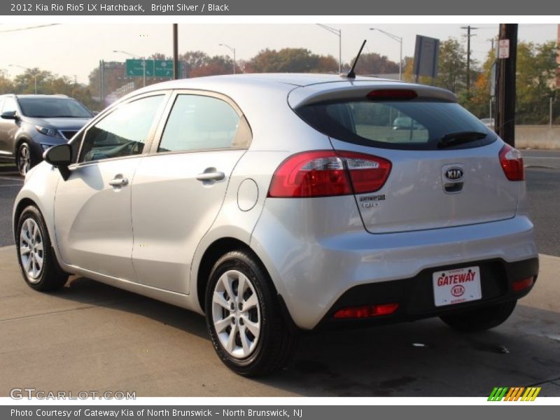 Bright Silver / Black 2012 Kia Rio Rio5 LX Hatchback