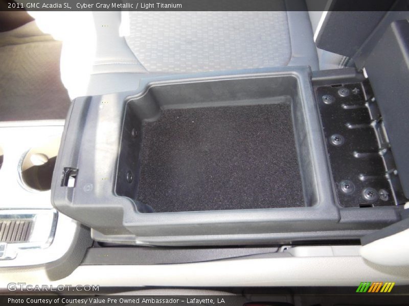 Cyber Gray Metallic / Light Titanium 2011 GMC Acadia SL