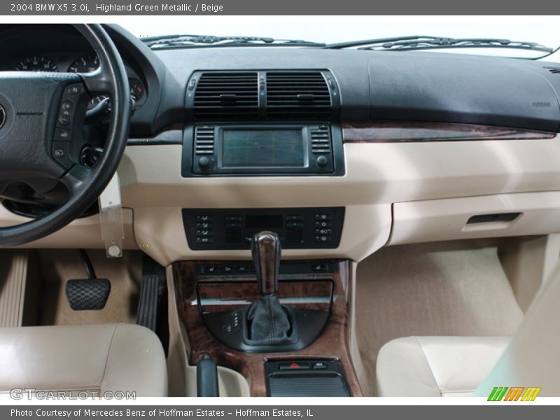Dashboard of 2004 X5 3.0i