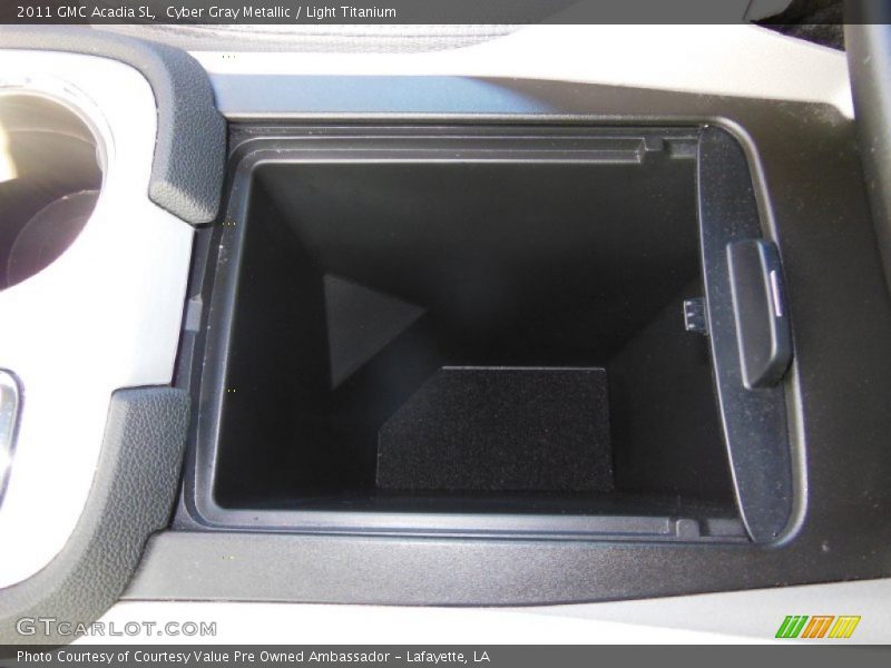 Cyber Gray Metallic / Light Titanium 2011 GMC Acadia SL