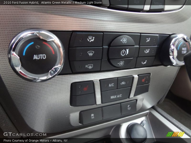 Controls of 2010 Fusion Hybrid