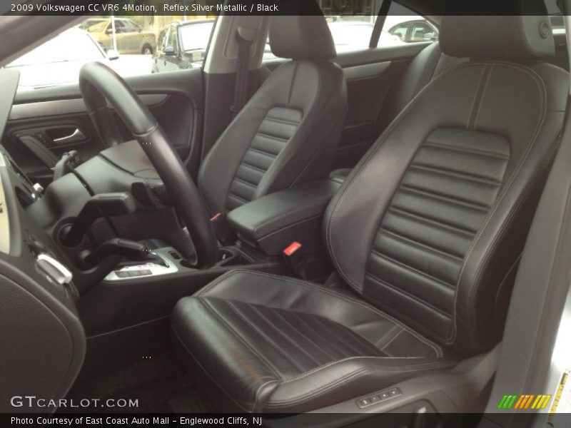 Reflex Silver Metallic / Black 2009 Volkswagen CC VR6 4Motion