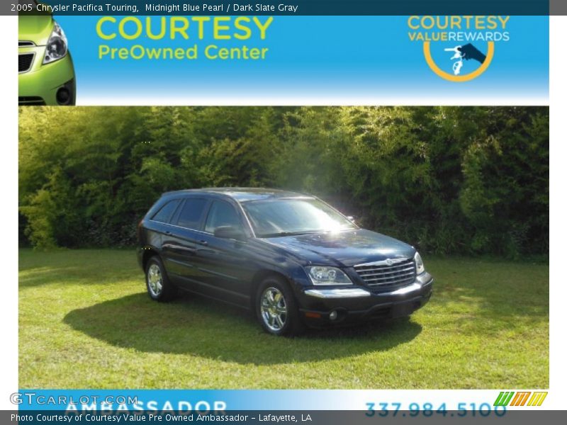 Midnight Blue Pearl / Dark Slate Gray 2005 Chrysler Pacifica Touring