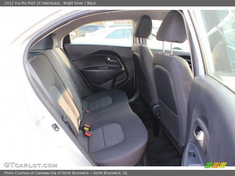 Bright Silver / Black 2012 Kia Rio Rio5 LX Hatchback