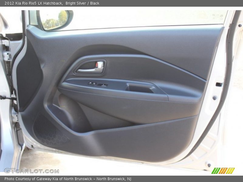 Bright Silver / Black 2012 Kia Rio Rio5 LX Hatchback