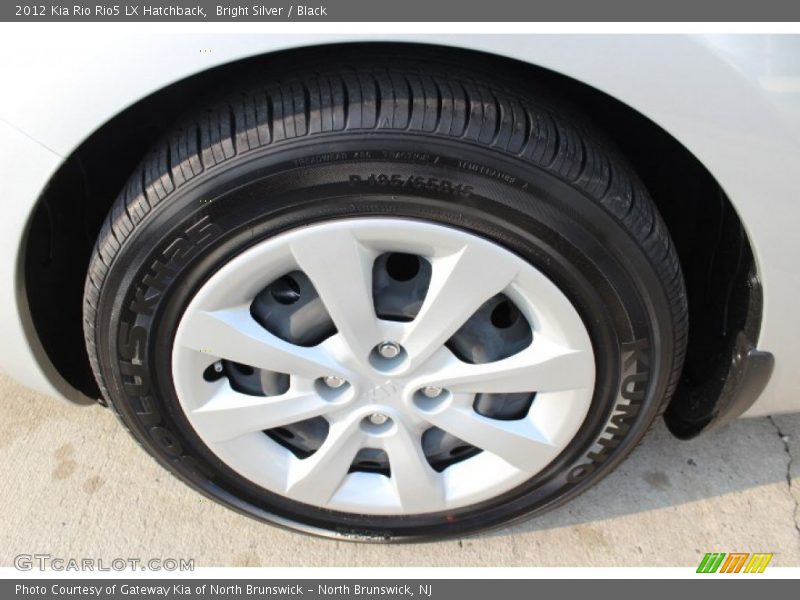 Bright Silver / Black 2012 Kia Rio Rio5 LX Hatchback