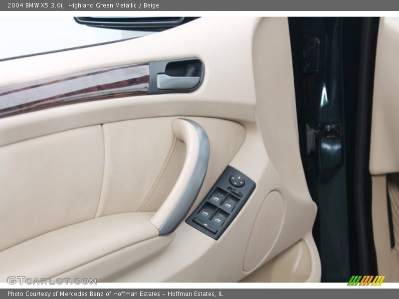 Highland Green Metallic / Beige 2004 BMW X5 3.0i