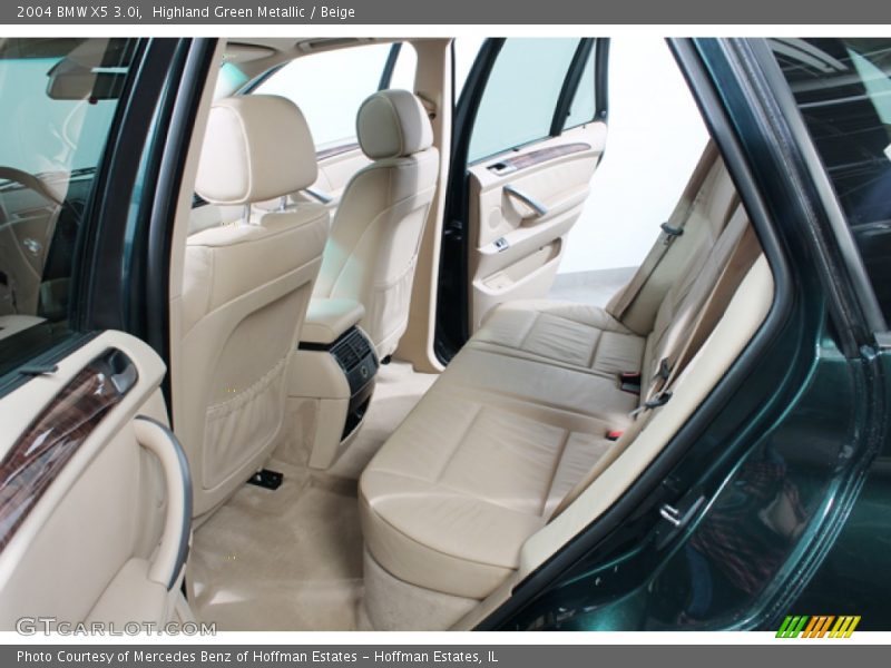 Rear Seat of 2004 X5 3.0i