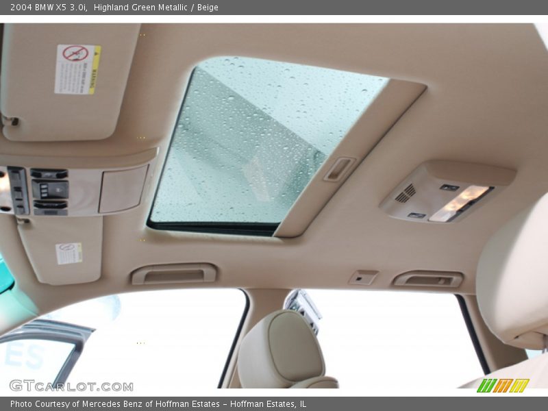 Sunroof of 2004 X5 3.0i