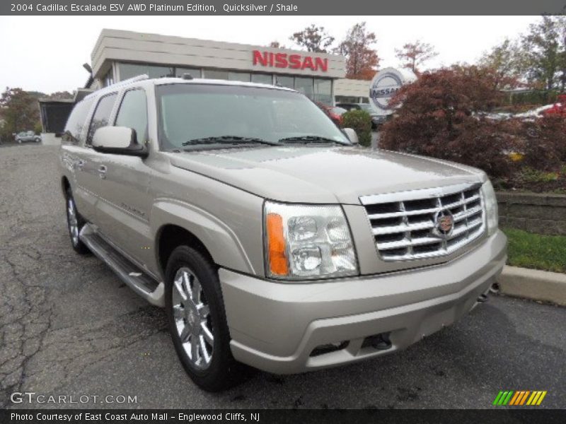 Quicksilver / Shale 2004 Cadillac Escalade ESV AWD Platinum Edition