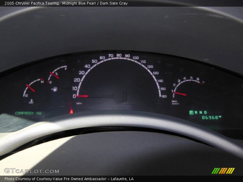 Midnight Blue Pearl / Dark Slate Gray 2005 Chrysler Pacifica Touring