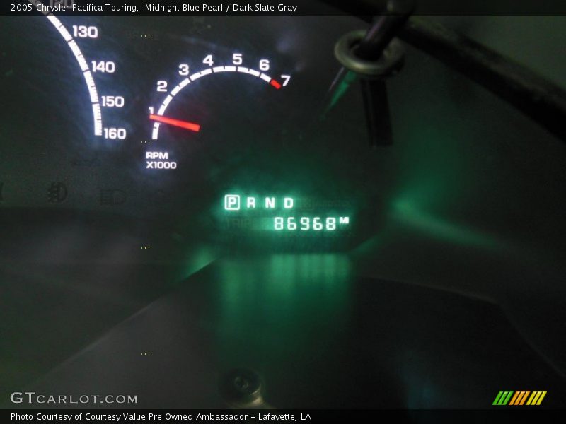 Midnight Blue Pearl / Dark Slate Gray 2005 Chrysler Pacifica Touring