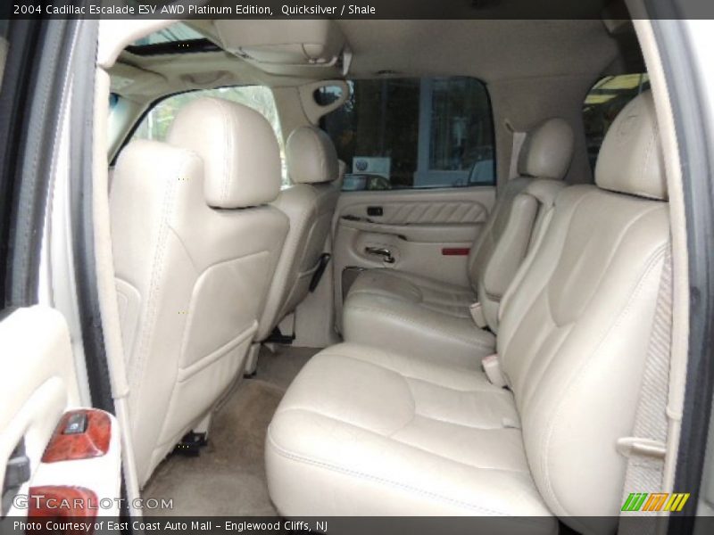 Rear Seat of 2004 Escalade ESV AWD Platinum Edition