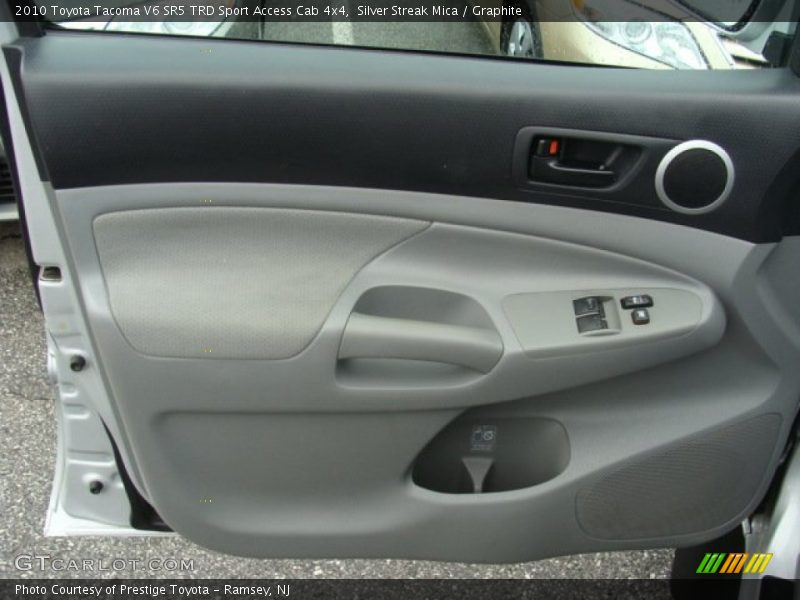 Silver Streak Mica / Graphite 2010 Toyota Tacoma V6 SR5 TRD Sport Access Cab 4x4