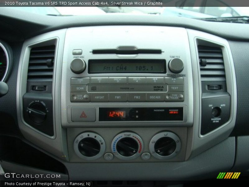 Silver Streak Mica / Graphite 2010 Toyota Tacoma V6 SR5 TRD Sport Access Cab 4x4