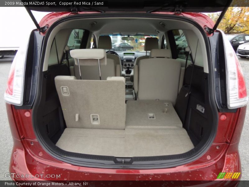 Copper Red Mica / Sand 2009 Mazda MAZDA5 Sport