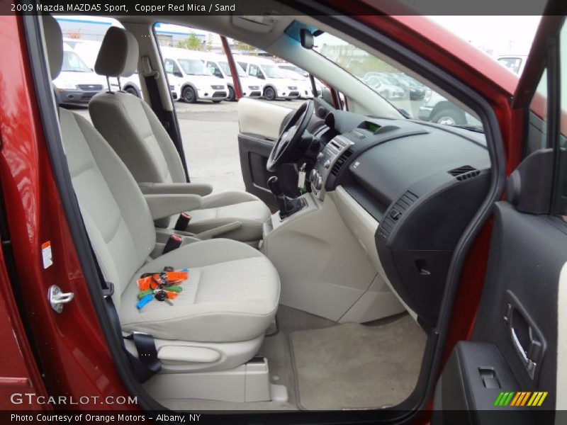 Copper Red Mica / Sand 2009 Mazda MAZDA5 Sport