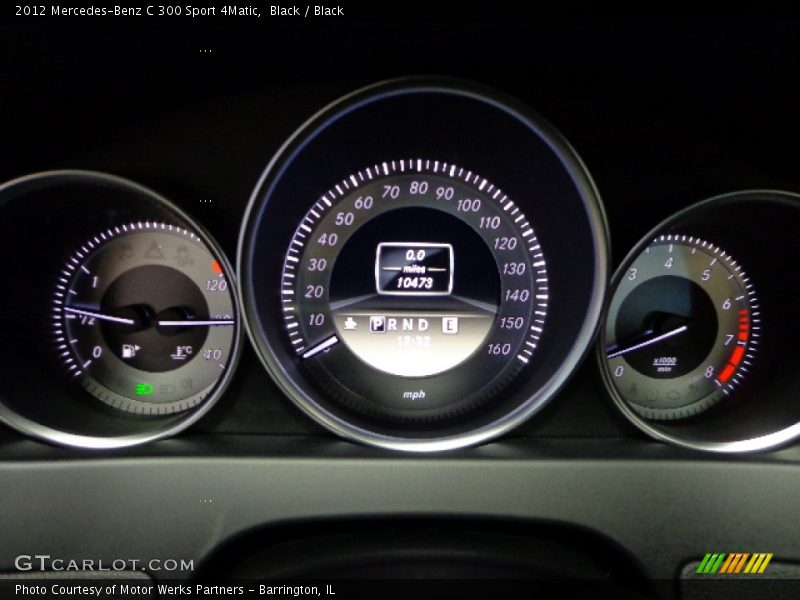 Black / Black 2012 Mercedes-Benz C 300 Sport 4Matic