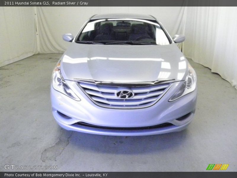 Radiant Silver / Gray 2011 Hyundai Sonata GLS