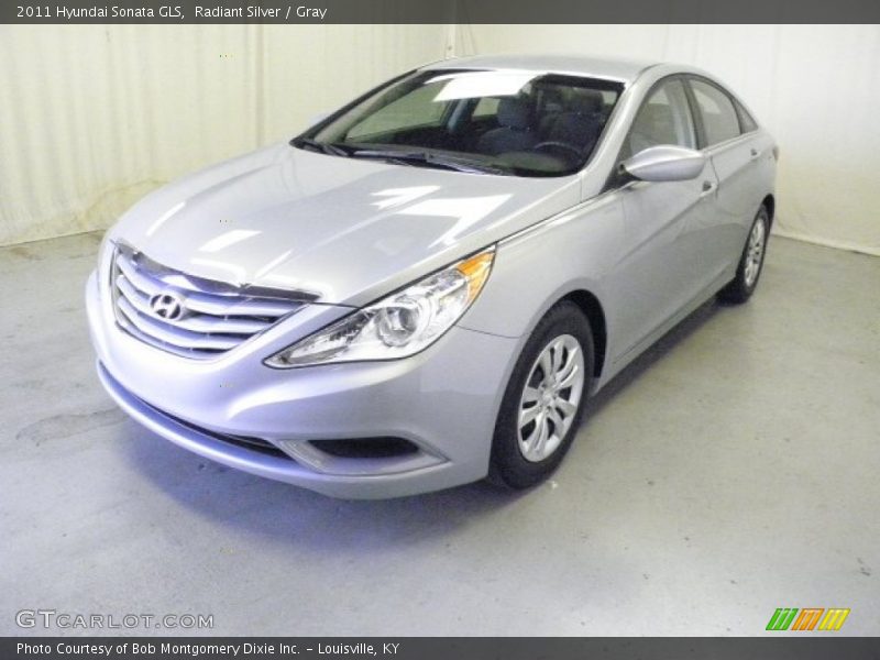 Radiant Silver / Gray 2011 Hyundai Sonata GLS