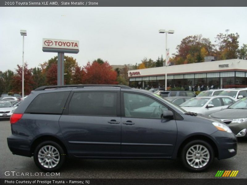 Slate Metallic / Stone 2010 Toyota Sienna XLE AWD