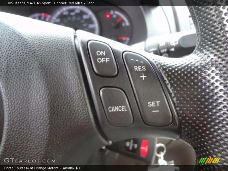 Copper Red Mica / Sand 2009 Mazda MAZDA5 Sport