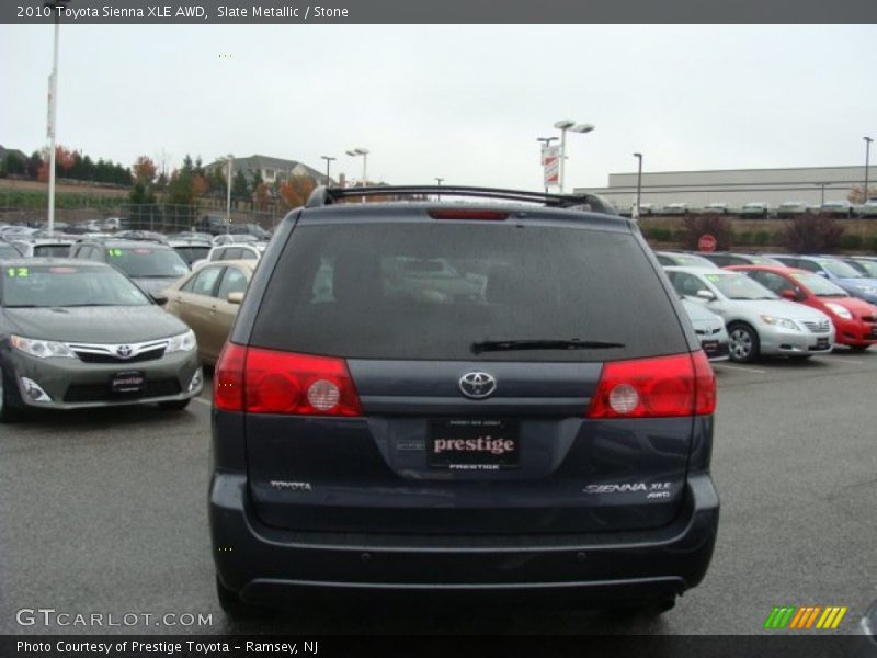Slate Metallic / Stone 2010 Toyota Sienna XLE AWD