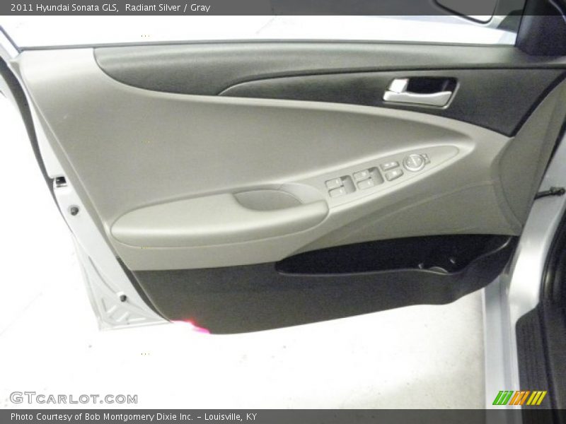 Radiant Silver / Gray 2011 Hyundai Sonata GLS