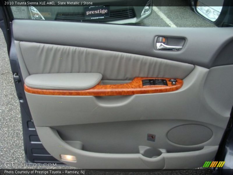 Slate Metallic / Stone 2010 Toyota Sienna XLE AWD