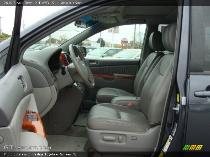 Slate Metallic / Stone 2010 Toyota Sienna XLE AWD