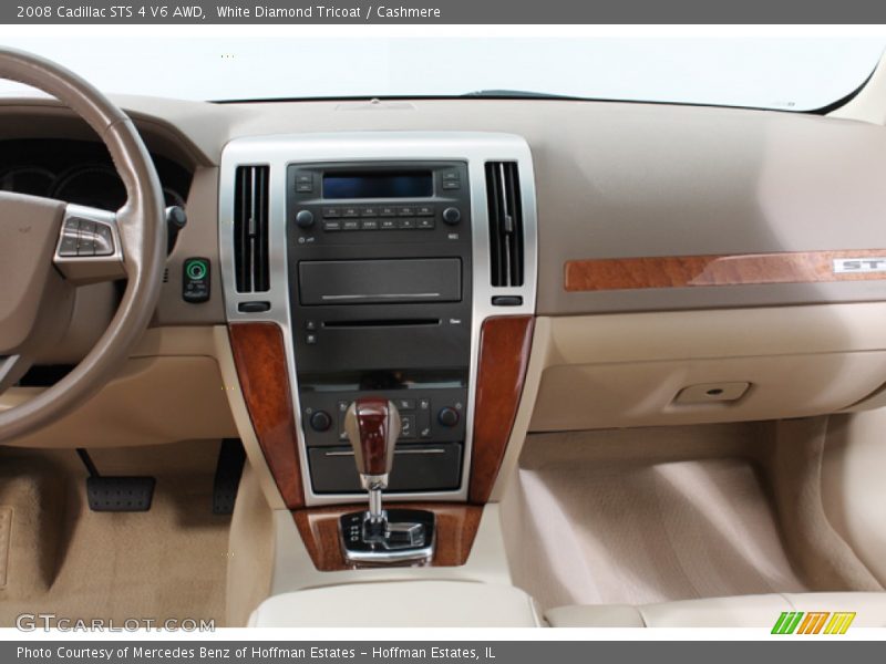 White Diamond Tricoat / Cashmere 2008 Cadillac STS 4 V6 AWD