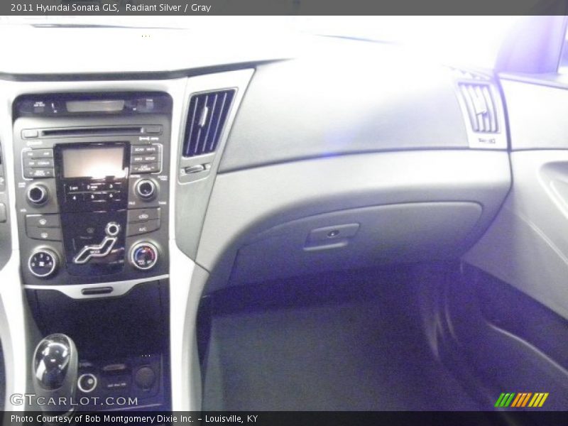 Radiant Silver / Gray 2011 Hyundai Sonata GLS