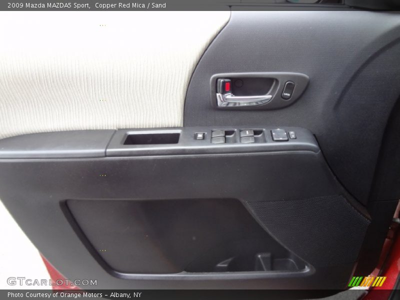 Copper Red Mica / Sand 2009 Mazda MAZDA5 Sport