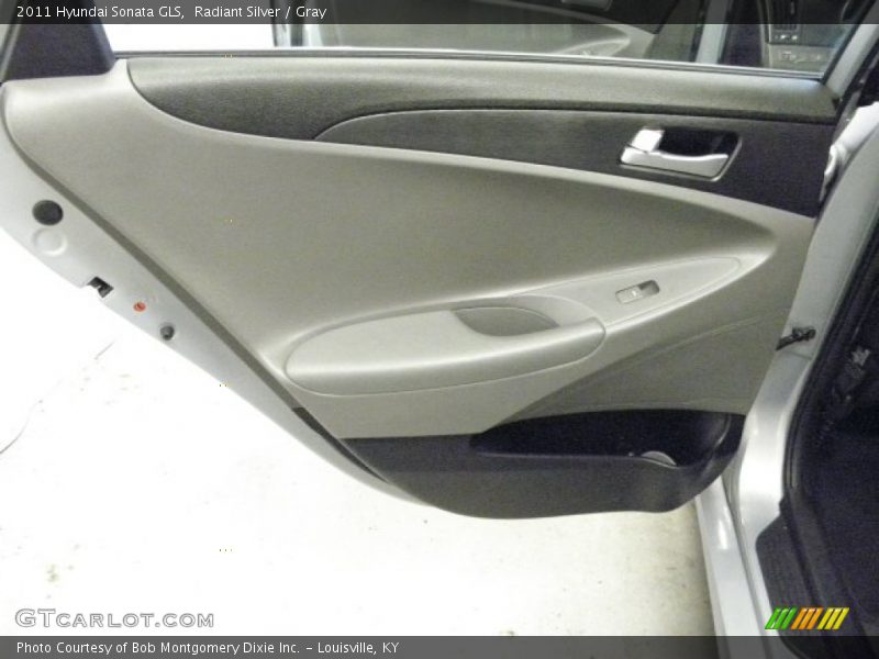 Radiant Silver / Gray 2011 Hyundai Sonata GLS
