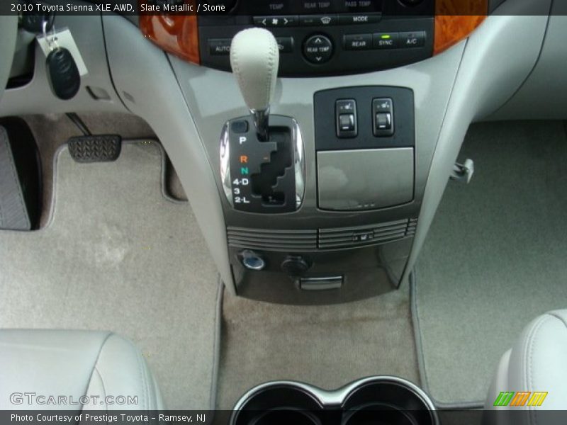 Slate Metallic / Stone 2010 Toyota Sienna XLE AWD