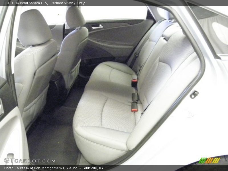 Radiant Silver / Gray 2011 Hyundai Sonata GLS