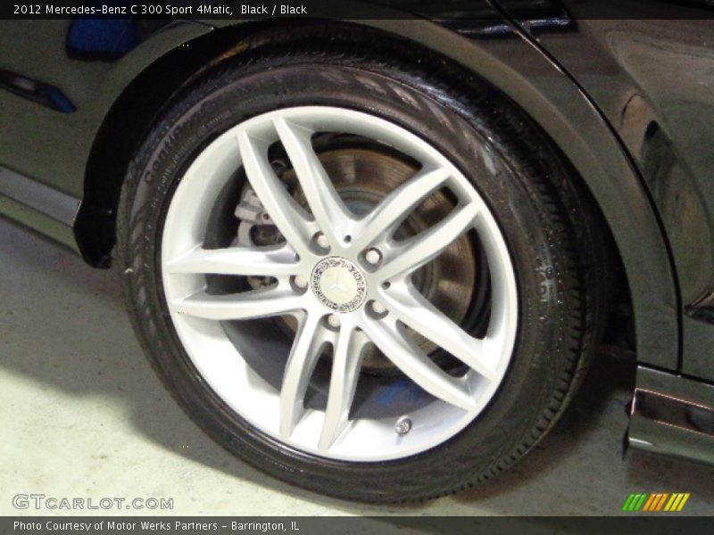 Black / Black 2012 Mercedes-Benz C 300 Sport 4Matic