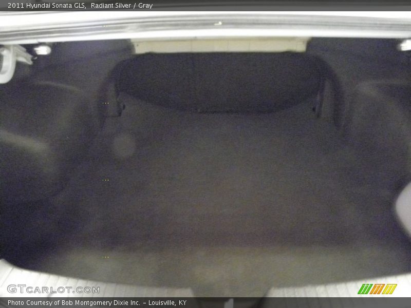 Radiant Silver / Gray 2011 Hyundai Sonata GLS