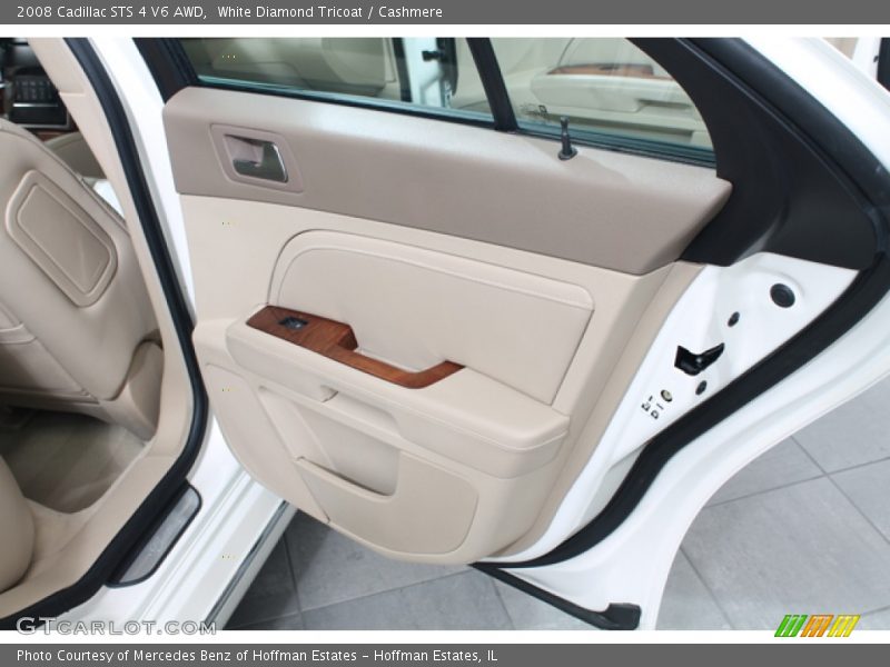 White Diamond Tricoat / Cashmere 2008 Cadillac STS 4 V6 AWD