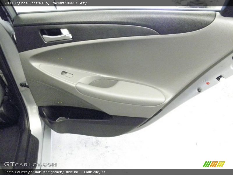Radiant Silver / Gray 2011 Hyundai Sonata GLS