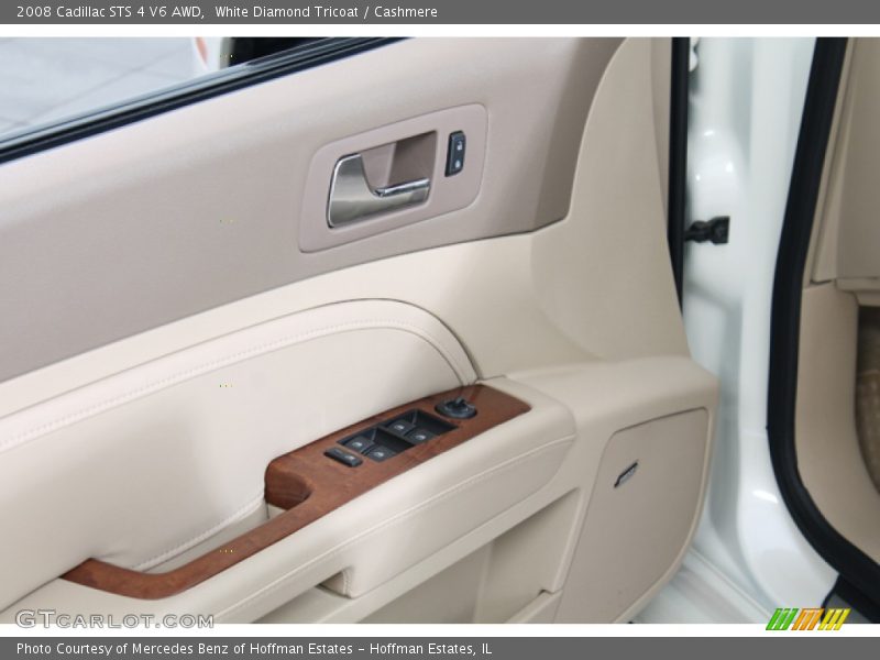 White Diamond Tricoat / Cashmere 2008 Cadillac STS 4 V6 AWD