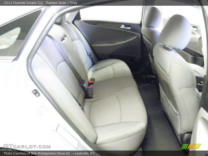 Radiant Silver / Gray 2011 Hyundai Sonata GLS
