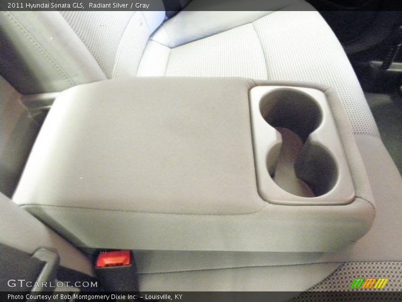 Radiant Silver / Gray 2011 Hyundai Sonata GLS