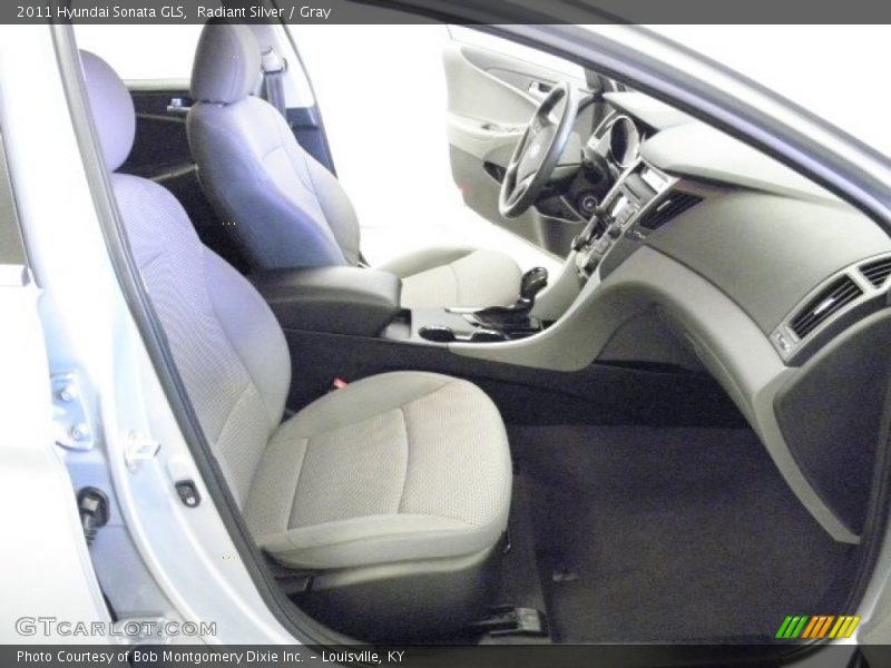 Radiant Silver / Gray 2011 Hyundai Sonata GLS