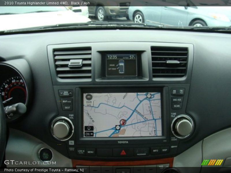 Black / Ash 2010 Toyota Highlander Limited 4WD