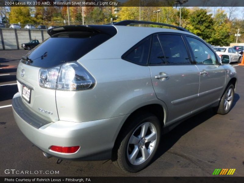 Millinnium Silver Metallic / Light Gray 2004 Lexus RX 330 AWD