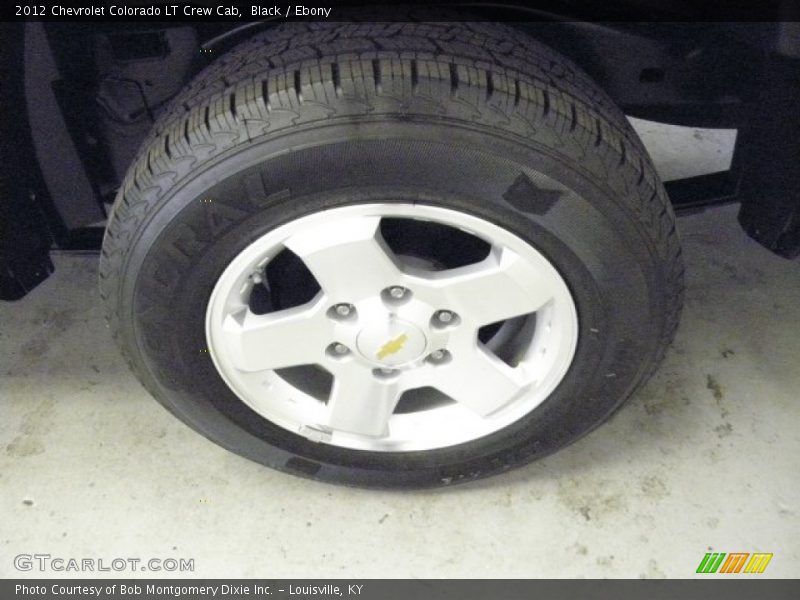 Black / Ebony 2012 Chevrolet Colorado LT Crew Cab